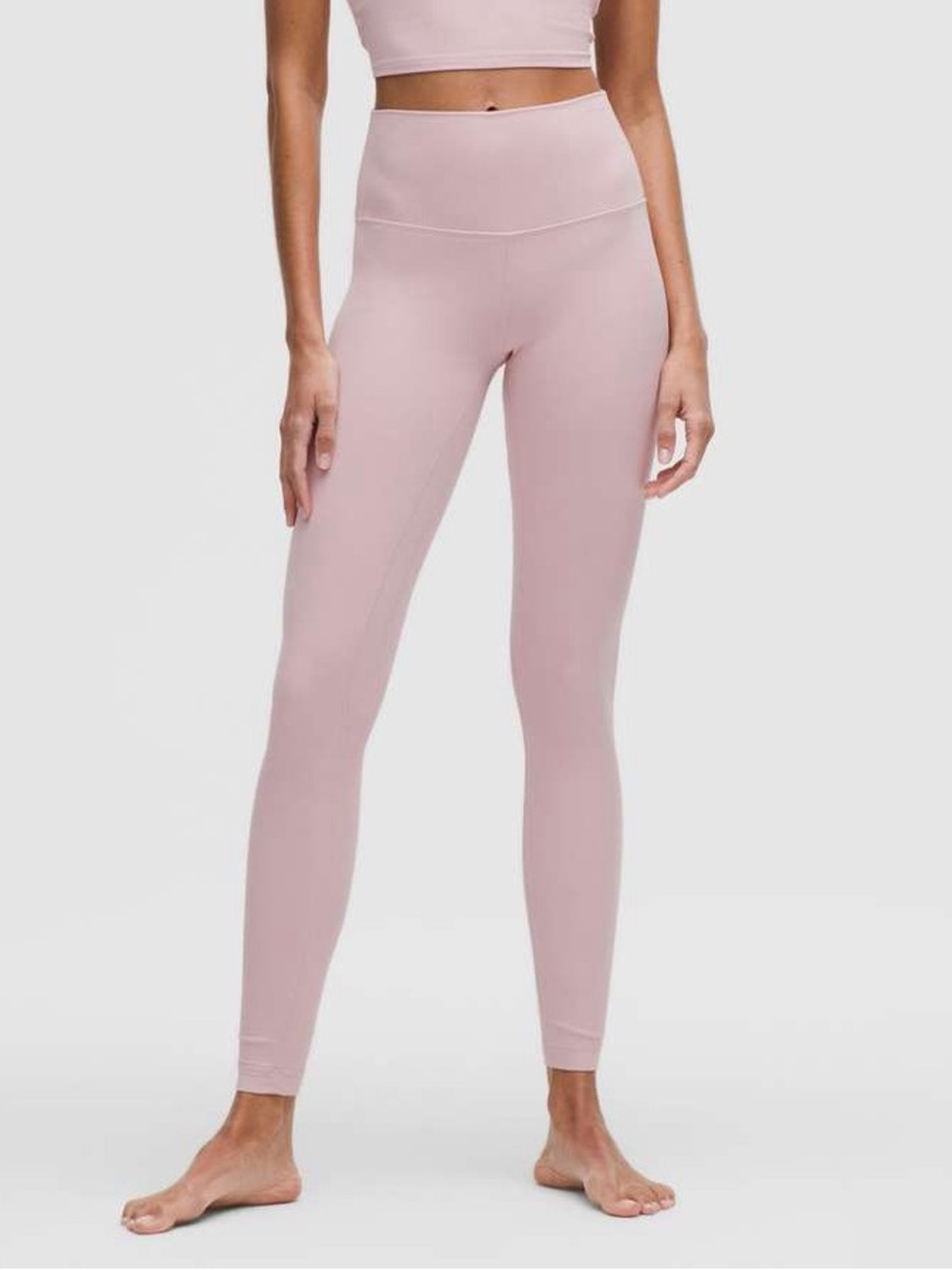Lululemon Align High Rise Legging 28” in Pink Haze, Size 4, Lulu